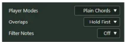 STEINBERG Cubase Elements 10.5 - Modes de joueurs—Accords classiques - 1