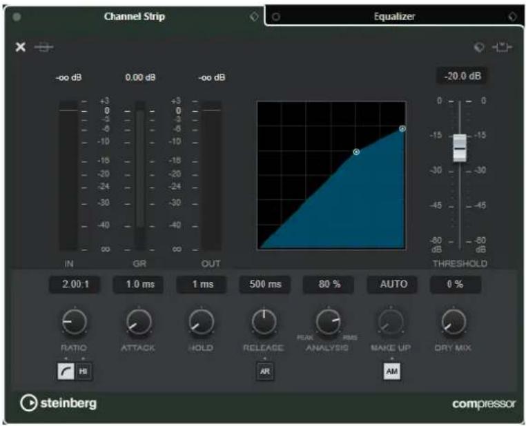 STEINBERG Cubase Elements 10.5 - Standard Compressor - Affichage détaillé - 1