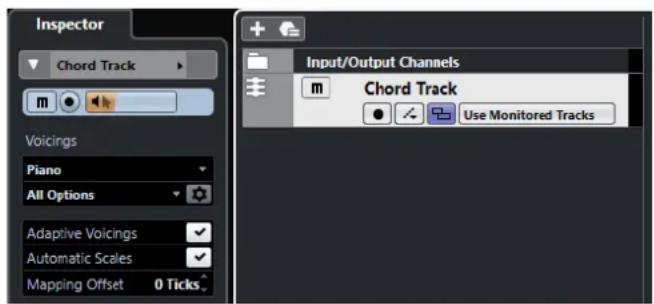 STEINBERG Cubase Elements 10.5 - Créer la piste d'Accords - 1