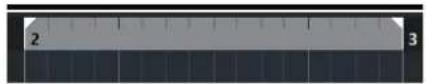 STEINBERG Cubase Elements 10.5 - Délimiteurs gauche et droit - 1