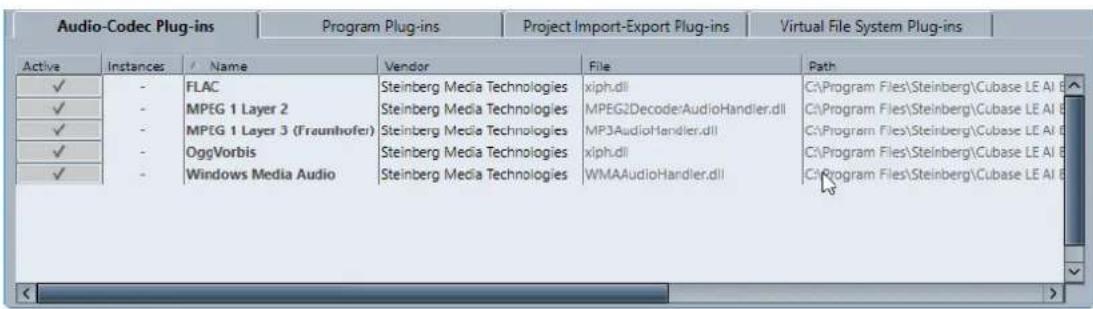 STEINBERG Cubase Elements 10.5 - Fenêtre Informations sur les composants système - 1
