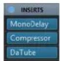 STEINBERG Cubase Elements 10.5 - Effets d'insert - 1