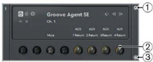 STEINBERG Cubase Elements 10.5 - Contrôles instantanés VST - 1