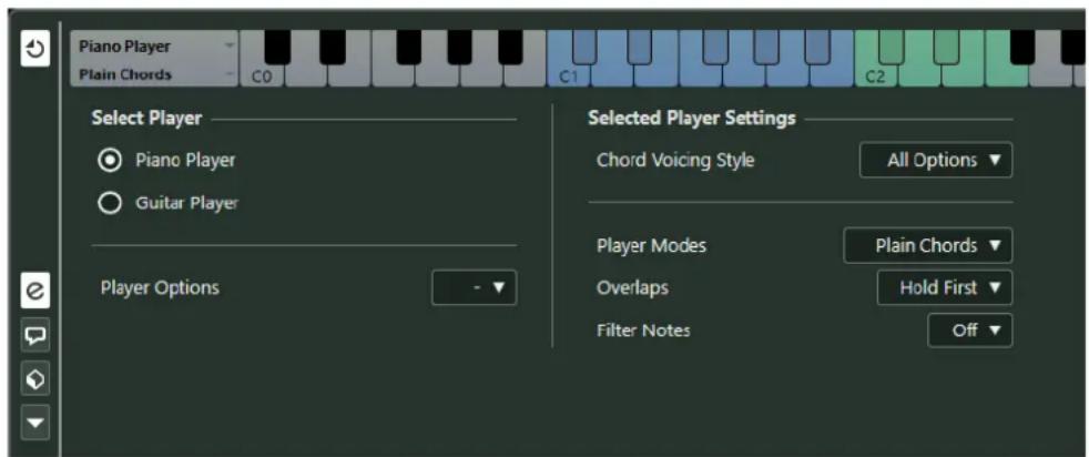 STEINBERG Cubase Elements 10.5 - Configuration des joueurs - 1