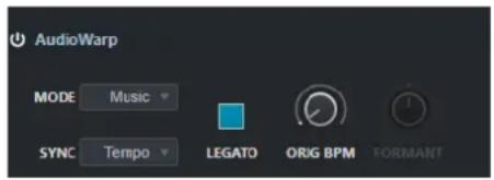 STEINBERG Cubase Elements 10.5 - Section AudioWarp - 1
