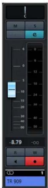 STEINBERG Cubase Elements 10.5 - Configurations de voie - Faders de voie - 1