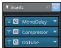 STEINBERG Cubase Elements 10.5 - Effets d'insert - 3