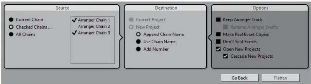 STEINBERG Cubase Elements 10.5 - Options et préférences de mise à plat - 1