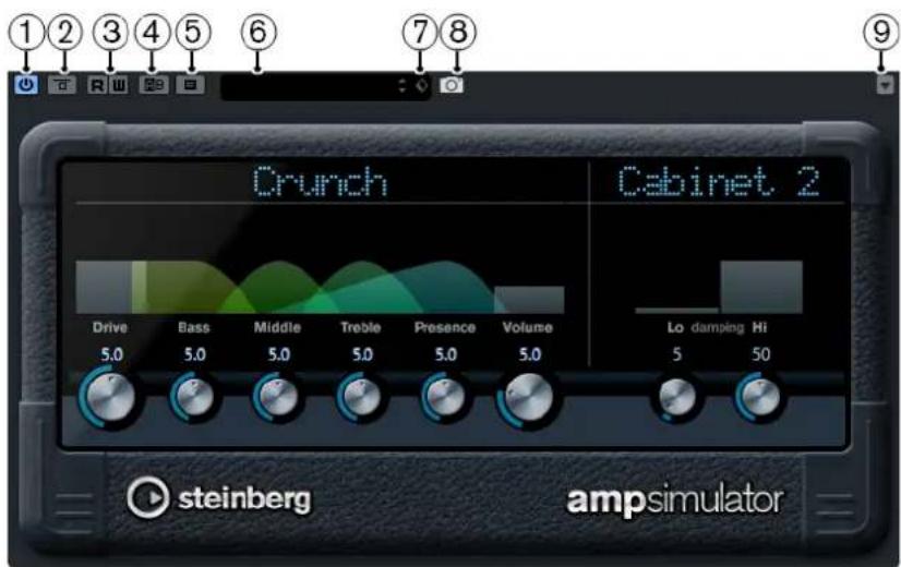 STEINBERG Cubase Elements 10.5 - Interfaces des effets - 1