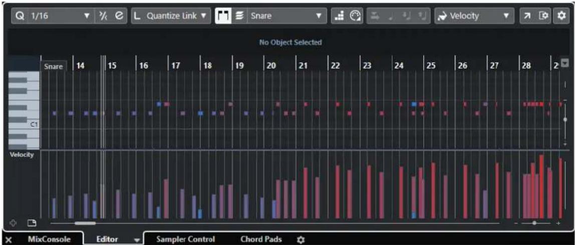 STEINBERG Cubase Elements 10.5 - Zone inférieure - 1