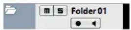 STEINBERG Cubase Elements 10.5 - Commandes des pistes Répertoire - 1