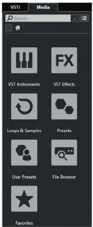 STEINBERG Cubase Elements 10.5 - Zone droite - 1