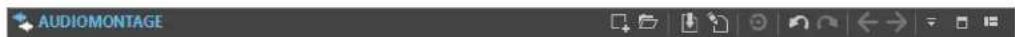 STEINBERG Wavelab Elements 10 - Barre de commandes - 1