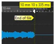 STEINBERG Wavelab Elements 10 - Bornes magnétiques dans les fichiers audio - 1