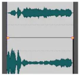STEINBERG Wavelab Elements 10 - Affichage des enveloppes - 1