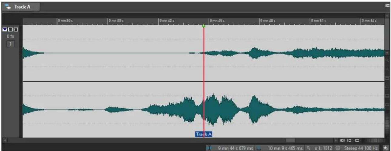 STEINBERG Wavelab Elements 10 - Fenêtre de montage - 1