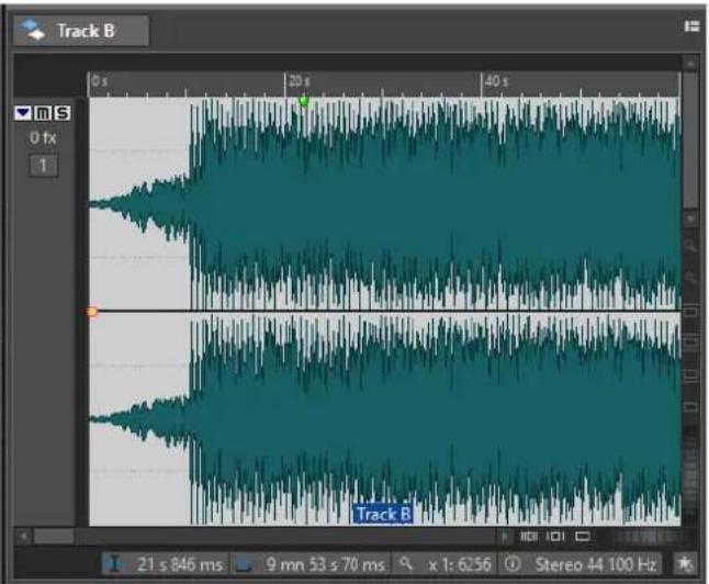 STEINBERG Wavelab Elements 10 - Groupes d'onglets de fichiers avec montages audio - 2