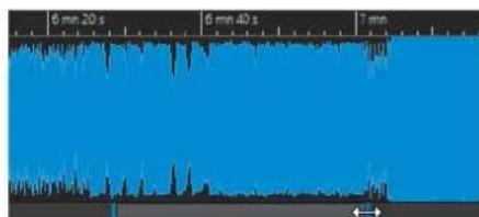 STEINBERG Wavelab Elements 10 - Zoomer dans les sections Vue globale et Vue principale (Éditeur audio uniquement) - 2