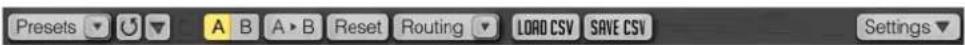 STEINBERG Wavelab 8.5 - Barre des commandes globales - 1