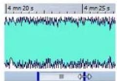 STEINBERG Wavelab 8.5 - Zoomer dans les sections Vue globale et Vue principale (espace de travail Fichiers Audio uniquement) - 3