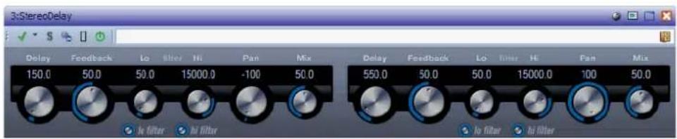 STEINBERG Wavelab 8.5 - StereoDelay - 1
