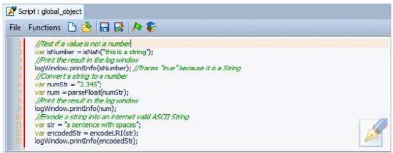 STEINBERG Wavelab 8.5 - Fenêtre Script - 1