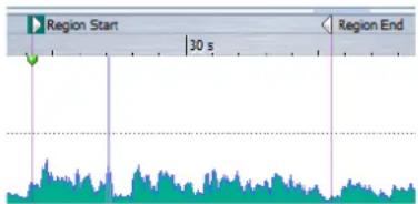 STEINBERG Wavelab 8.5 - Points d'ancrage - 1