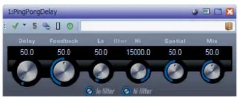 STEINBERG Wavelab 8.5 - PingPongDelay - 1