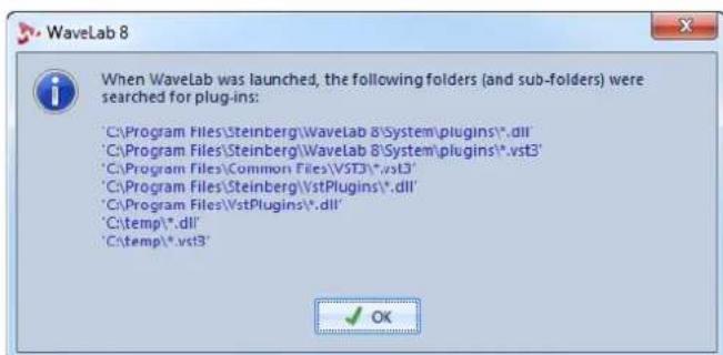 STEINBERG Wavelab 8.5 - Informations sur les dossiers recherchés - 1