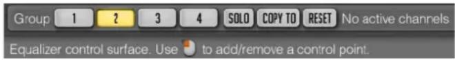 STEINBERG Wavelab 8.5 - Barre de groupes et messages contextuels - 1