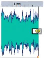 STEINBERG Wavelab 8.5 - Redimensionnement de clips avec une source audio statique - 1