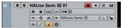 STEINBERG Cubase Pro 9.5 - Commandes des pistes MIDI - 1