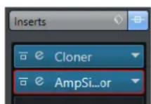 STEINBERG Cubase Pro 9.5 - Inserts - 1