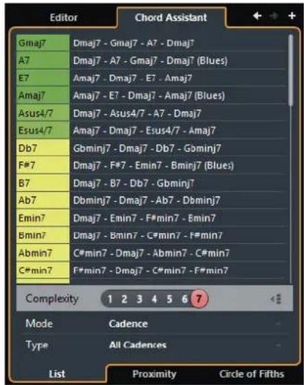 STEINBERG Cubase Pro 9.5 - Chord Assistant - 1