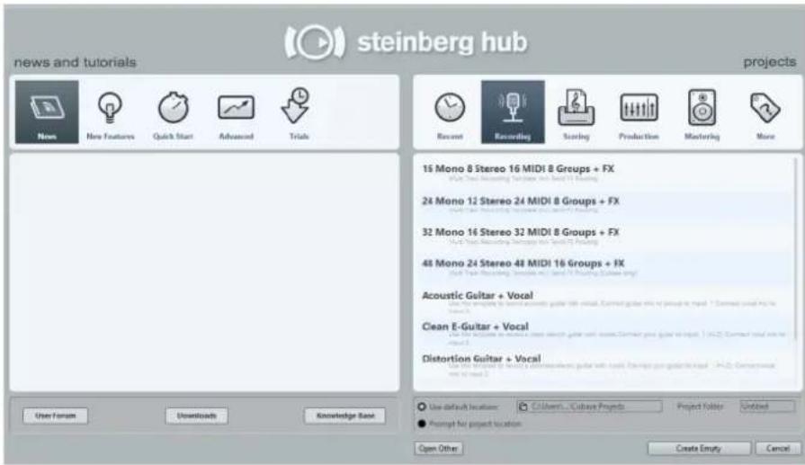 STEINBERG Cubase Pro 9.5 - Hub - 1