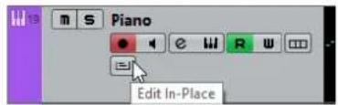 STEINBERG Cubase Pro 9.5 - Ouvrir l'Editeur sur place - 1