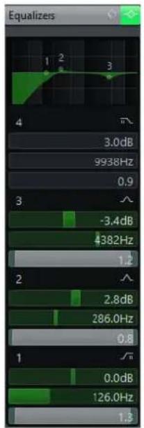 STEINBERG Cubase Pro 9.5 - Égaliseurs - 1