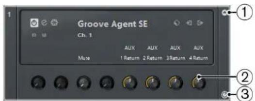 STEINBERG Cubase Pro 9.5 - Contrôles instantanés VST - 1