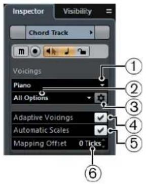 STEINBERG Cubase Pro 9.5 - Configuration des Voicings - 1