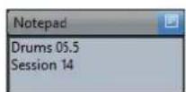 STEINBERG Cubase Pro 9.5 - Bloc-notes - 1