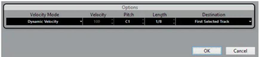 STEINBERG Cubase Pro 9.5 - Convert les repères en notes MIDI - 1