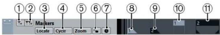 STEINBERG Cubase Pro 9.5 - Piste Marqueur - 1