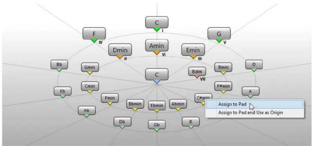 STEINBERG Cubase Pro 9.5 - Mode Chord Assistant - Cycle des quintes - 1