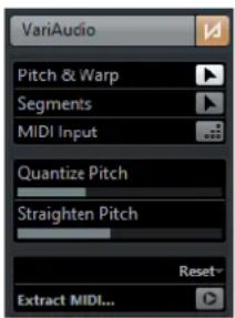 STEINBERG Cubase Pro 9.5 - VariAudio (Cubase Pro uniquement) - 1