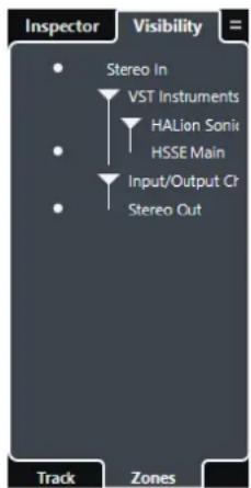 STEINBERG Cubase Pro 9.5 - Visibilité - 1