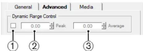 STEINBERG Cubase Pro 9.5 - Paramètres des fichiers Windows Media Audio - Avancé - 1
