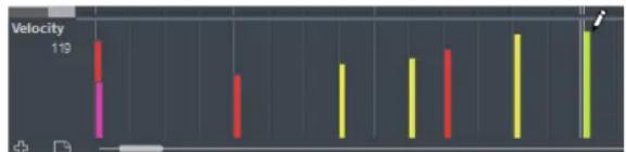 STEINBERG Cubase Pro 9.5 - Édition d'événements dans l'affichage des contrôleurs - 1
