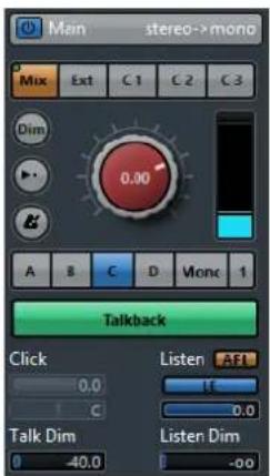STEINBERG Cubase Pro 9.5 - Voie Control Room - 1
