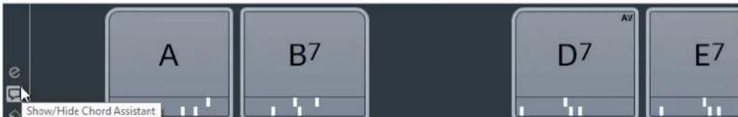 STEINBERG Cubase Pro 9.5 - Chord Assistant - 2