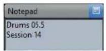 STEINBERG Cubase Pro 9.5 - Bloc-notes - 1